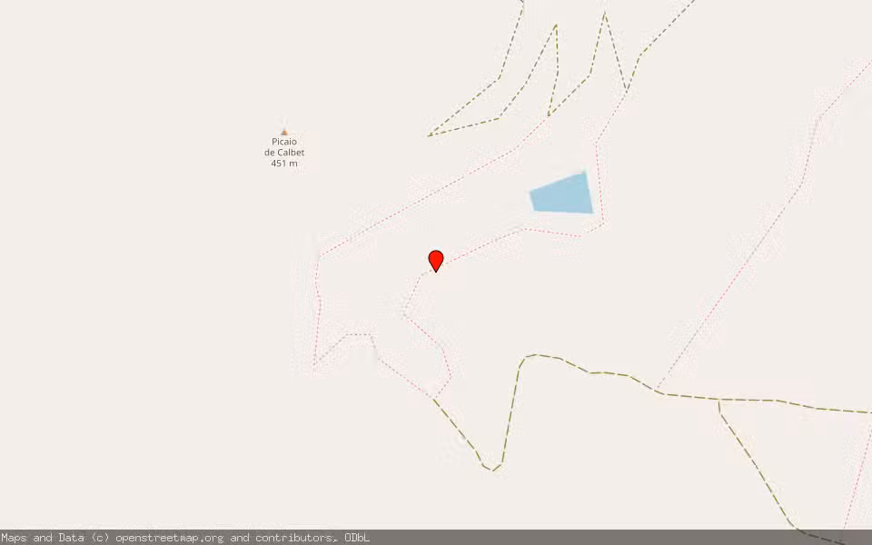Mapa de Subasta Inmueble (Finca rústica) en Algimia De Alfara, Valencia/València