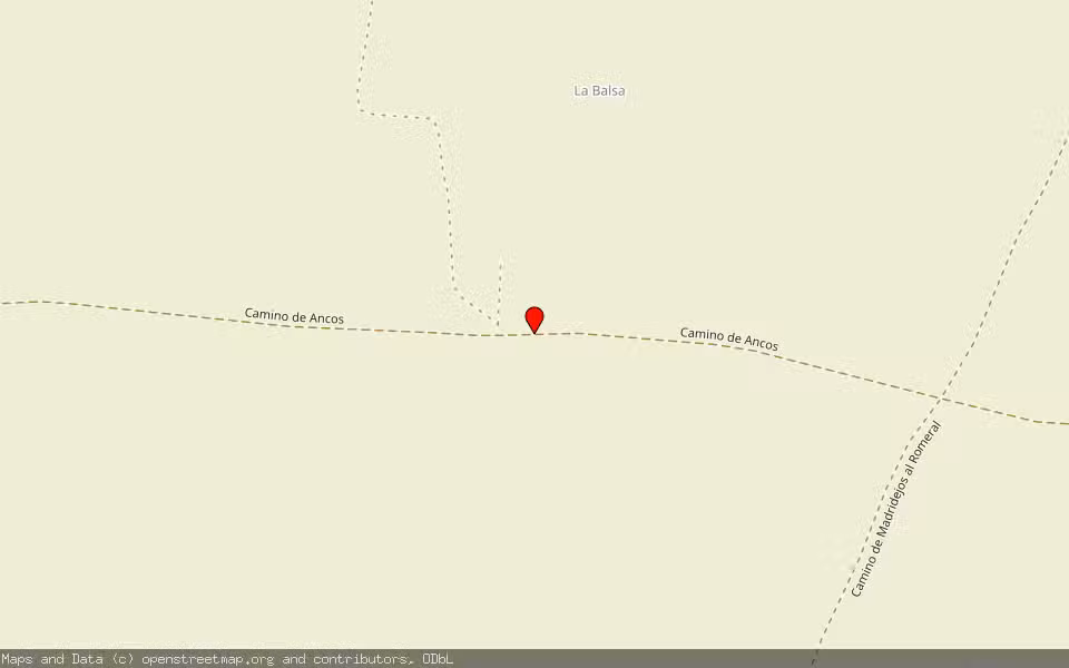 Mapa de Subasta Inmueble (Finca rústica) en Romeral (el), Toledo