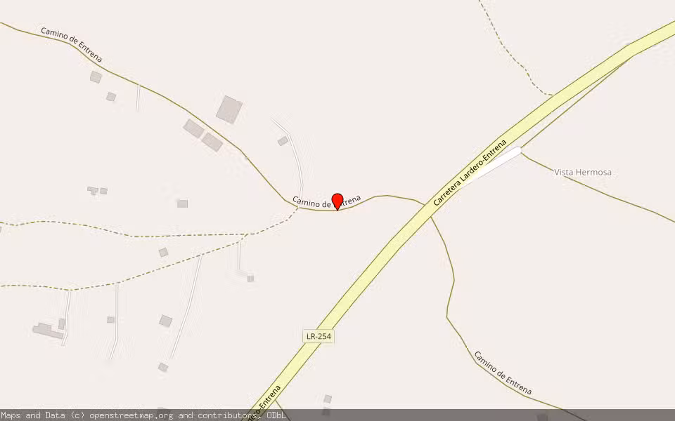 Mapa de Subasta Inmueble (Finca rústica) en Lardero, La Rioja