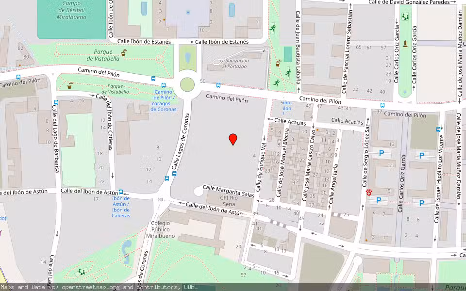 Mapa de Subasta Inmueble (Vivienda) en Zaragoza