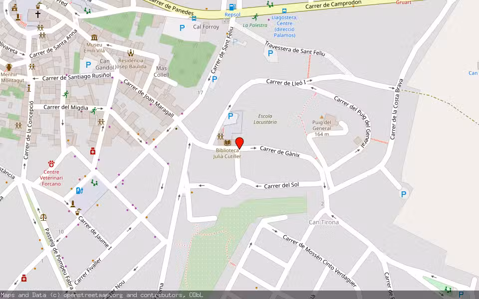 Mapa de Subasta Inmueble (Otros) en Llagostera, Girona