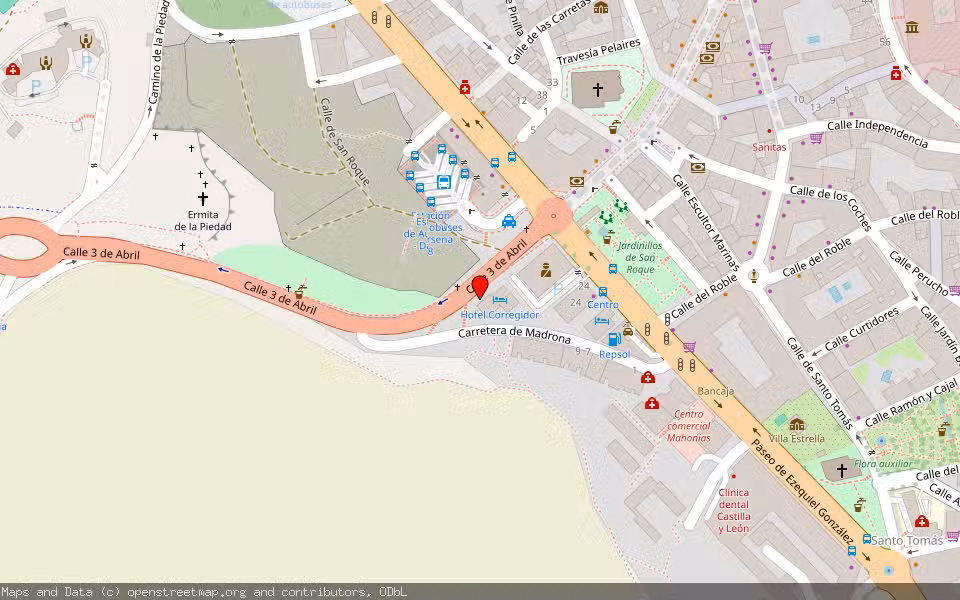 Mapa de Subasta Inmueble (Otros) en Segovia