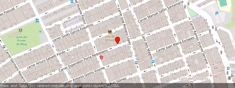 Mapa de Subasta de Inmueble (Vivienda) en Elche, Alicante 