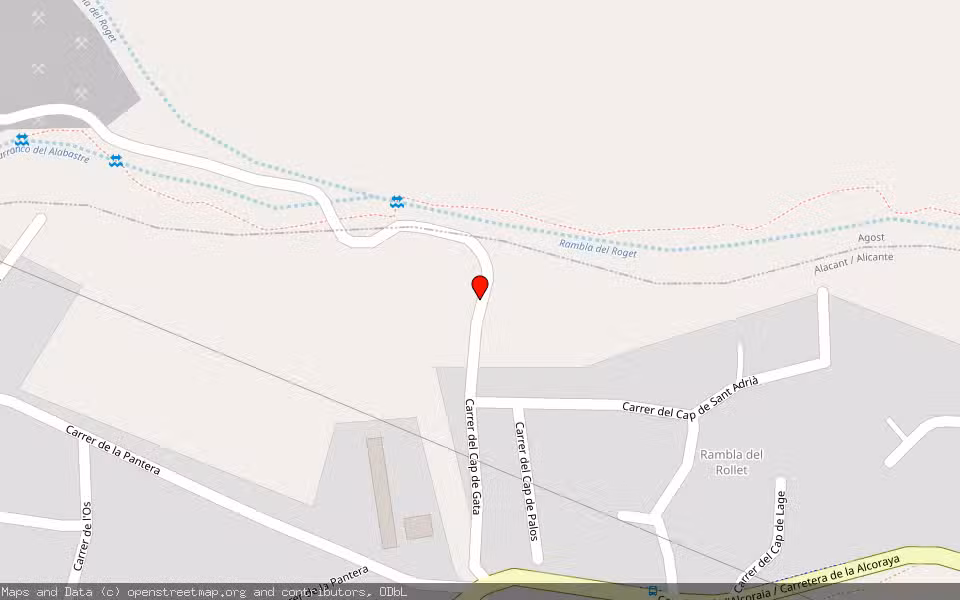 Mapa de Subasta Inmueble (Otros) en Alacant/alicante, Alicante/Alacant