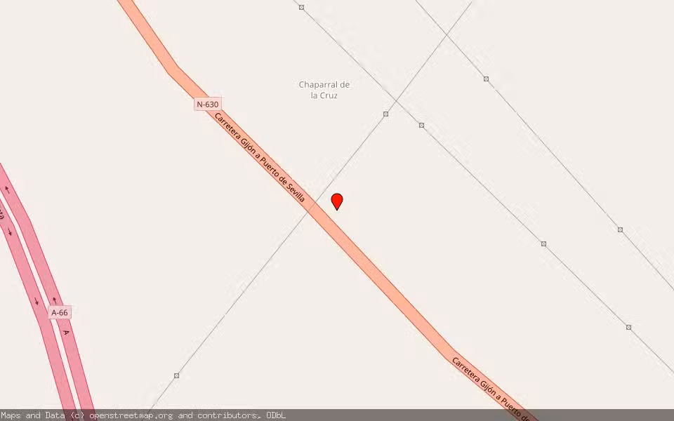 Mapa de Subasta Inmueble (Finca rústica) en Guillena, Sevilla