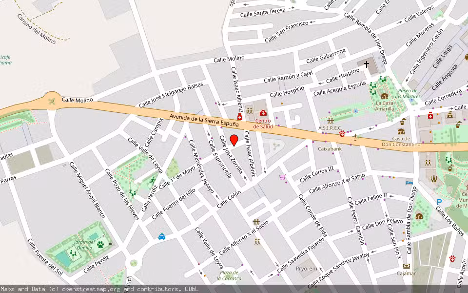 Mapa de Subasta Inmueble (Vivienda) en Alhama De Murcia, Murcia