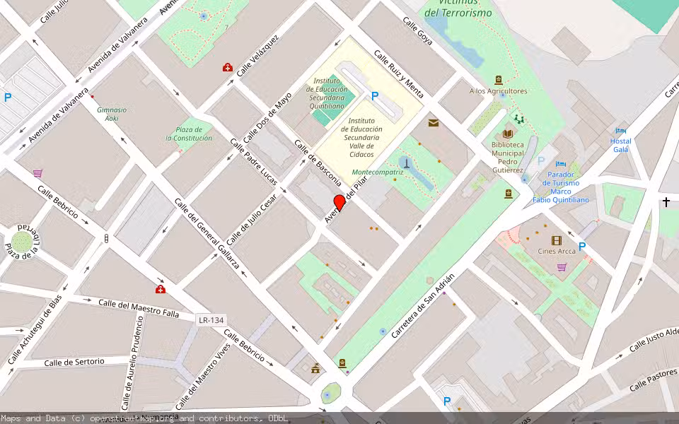 Mapa de Subasta Inmueble (Vivienda) en Calahorra, La Rioja