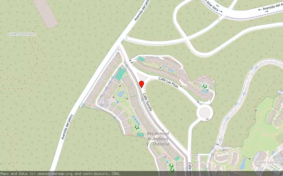 Mapa de Subasta Inmueble (Vivienda) en Vera, Almería