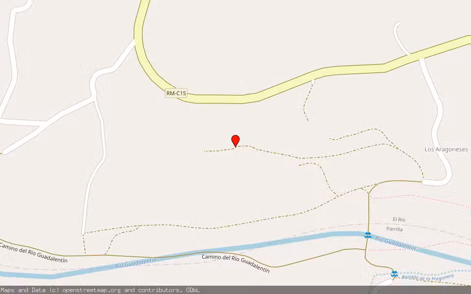 Mapa de Subasta Inmueble (Finca rústica) en Lorca, Murcia