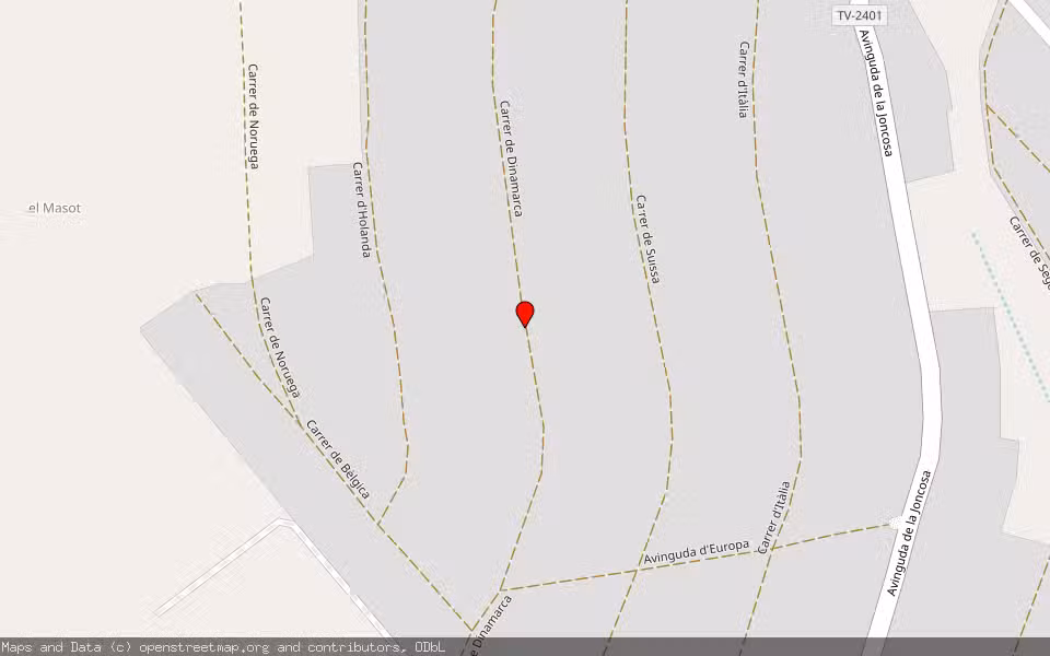 Mapa de Subasta Inmueble (Vivienda) en Juncosa De Montmell, Tarragona