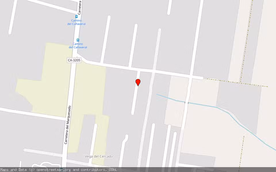 Mapa de Subasta Inmueble (Finca rústica) en Chiclana De La Frontera, Cádiz