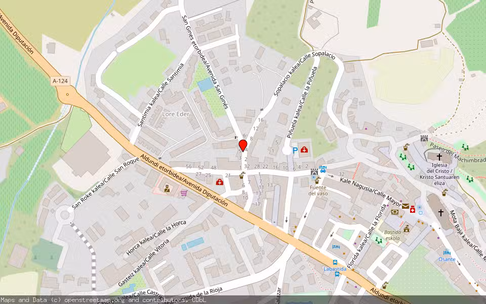 Mapa de Subasta Inmueble (Vivienda) en Labastida, Araba/Álava