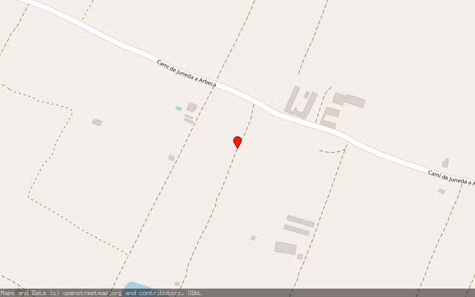 Mapa de Subasta Inmueble (Finca rústica) en Puig-gros, Lleida