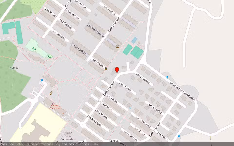 Mapa de Subasta Inmueble (Vivienda) en Llanera, Asturias