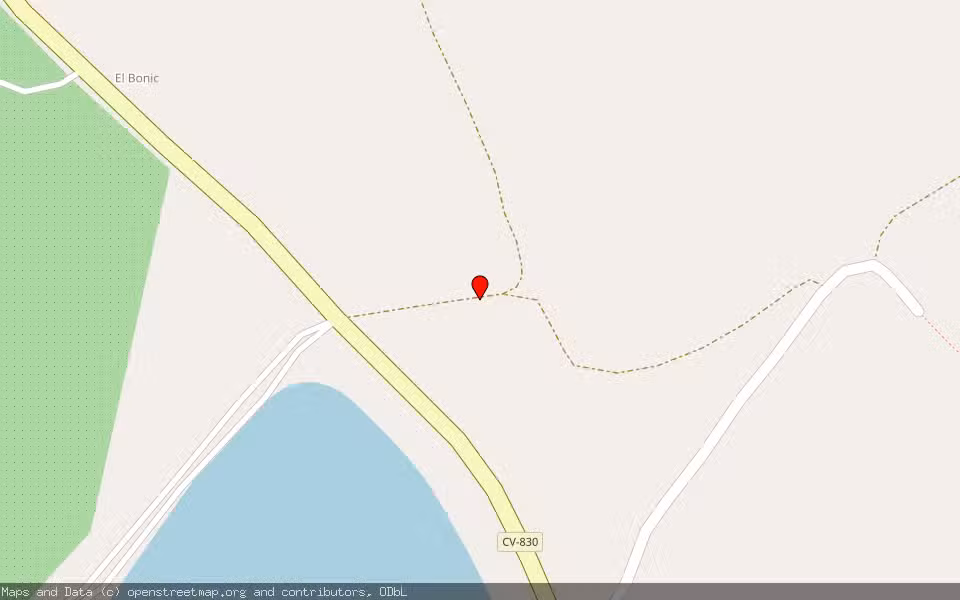 Mapa de Subasta Inmueble (Finca rústica) en Monòver, Alicante/Alacant