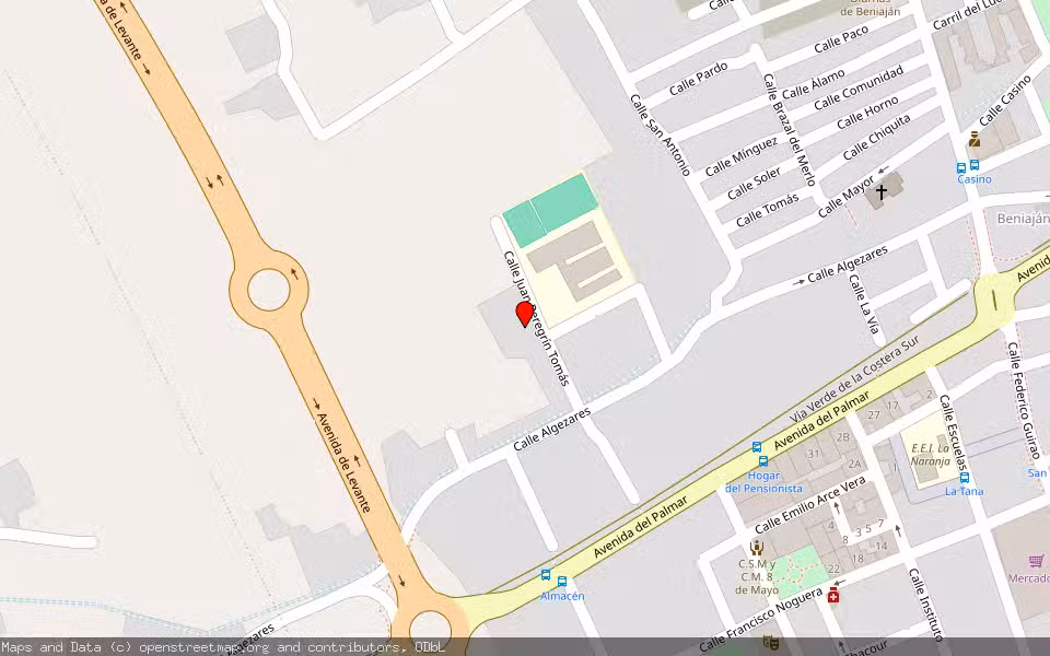 Mapa de Subasta Inmueble (Vivienda) en Murcia