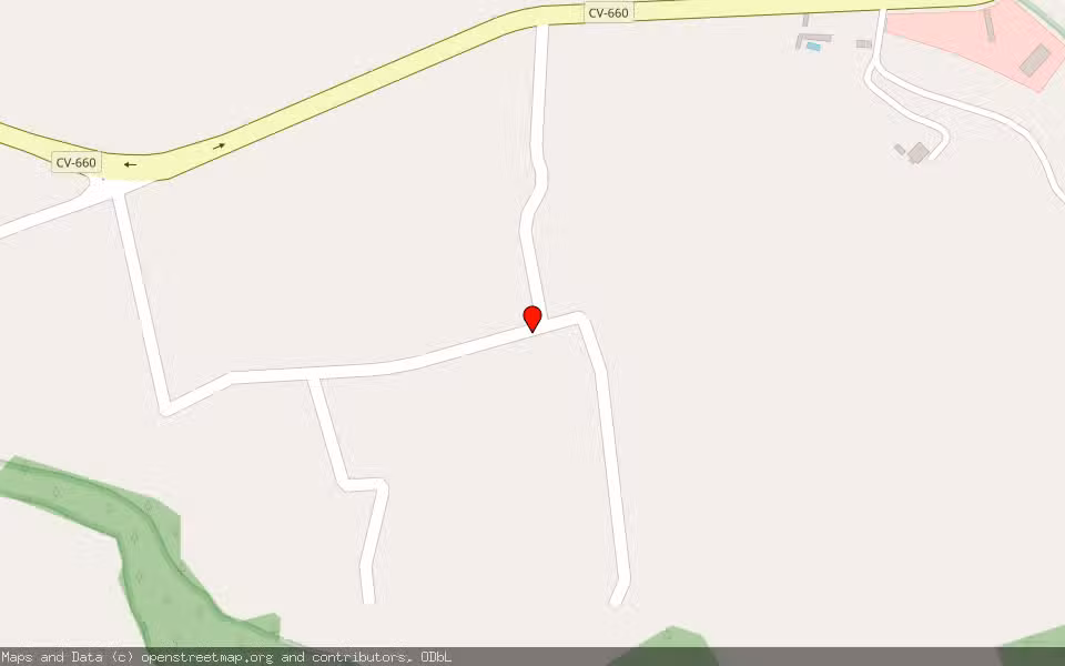 Mapa de Subasta Inmueble (Finca rústica) en Ontinyent, Valencia/València