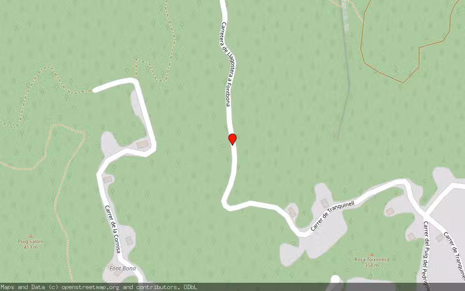 Mapa de Subasta Inmueble (Solar) en Llagostera, Girona