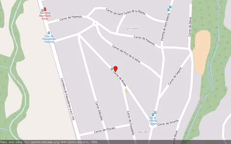 Mapa de Subasta Inmueble (Vivienda) en Granollers, Barcelona