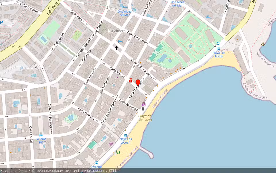 Mapa de Subasta Inmueble (Local comercial) en Torrevieja, Alicante/Alacant