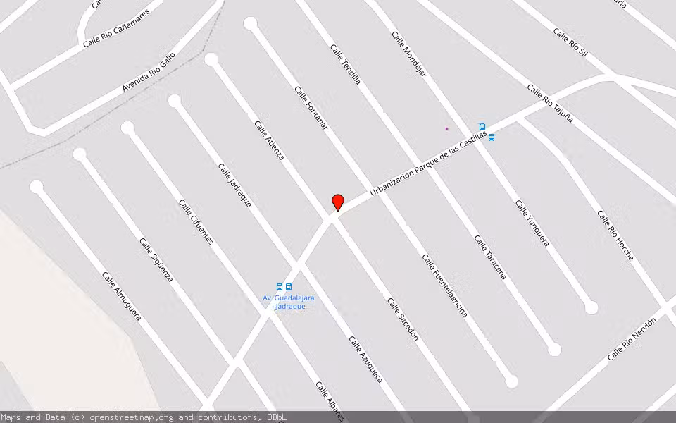 Mapa de Subasta Inmueble (Vivienda) en Torrejon Del Rey, Guadalajara