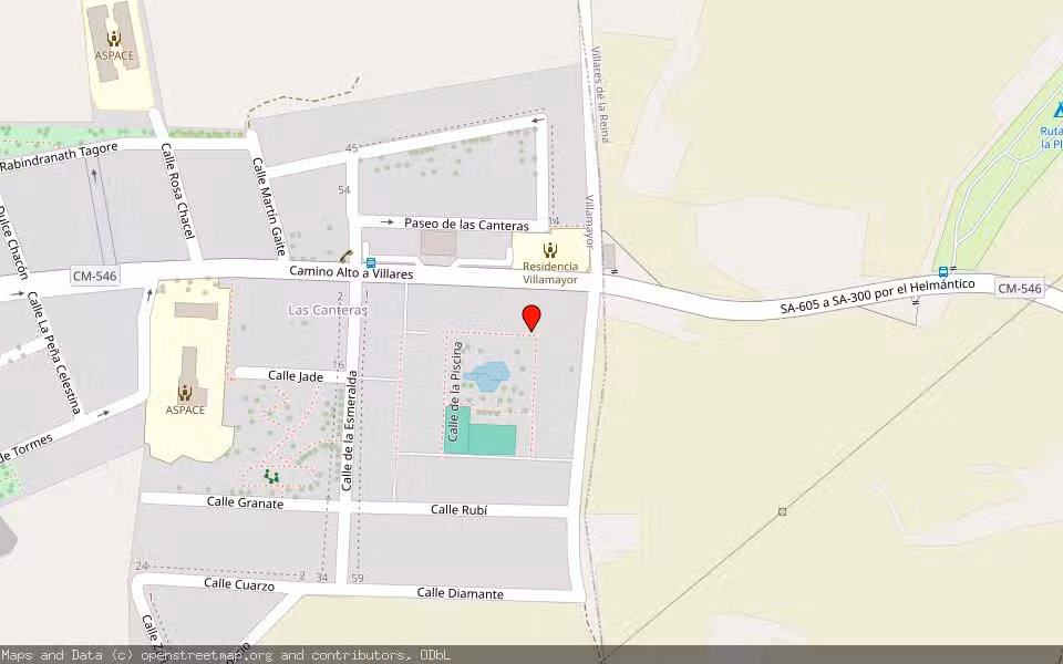 Mapa de Subasta Inmueble (Vivienda) en Villamayor De La Armuña, Salamanca