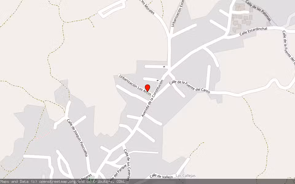 Mapa de Subasta Inmueble (Vivienda) en Casavieja, Ávila