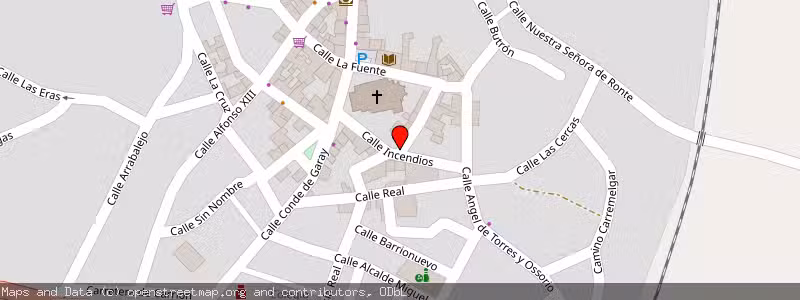 Mapa de Subasta de Inmueble (Finca rústica) en Osorno La Mayor, Palencia 