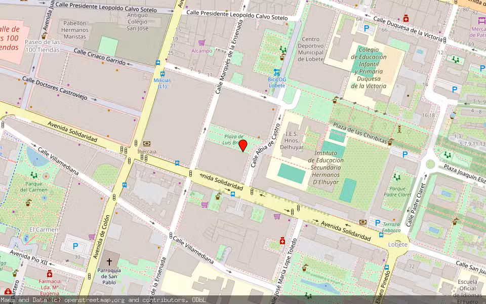 Mapa de Subasta Inmueble (Local comercial) en Logroño, La Rioja