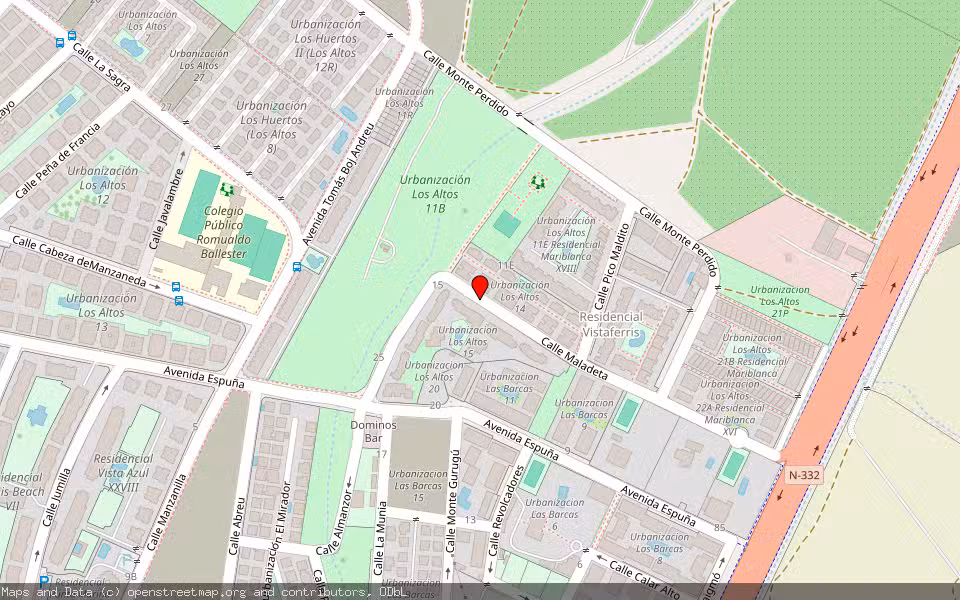 Mapa de Subasta Inmueble (Vivienda) en Torrevieja, Alicante/Alacant