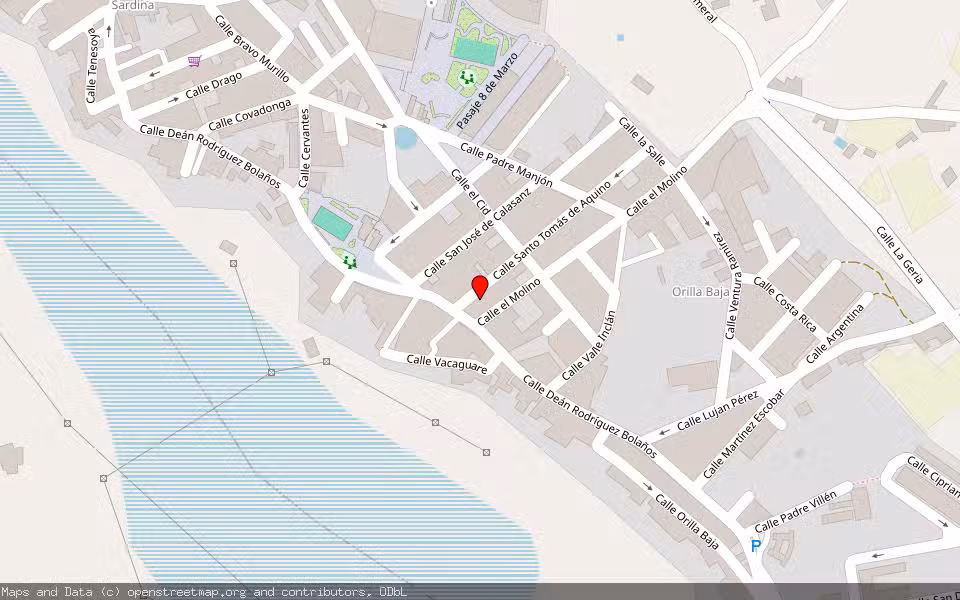 Mapa de Subasta Inmueble (Trastero) en Santa Lucia, Las Palmas