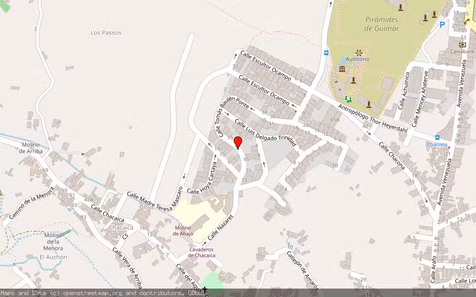Mapa de Subasta Inmueble (Solar) en Guimar, Santa Cruz de Tenerife