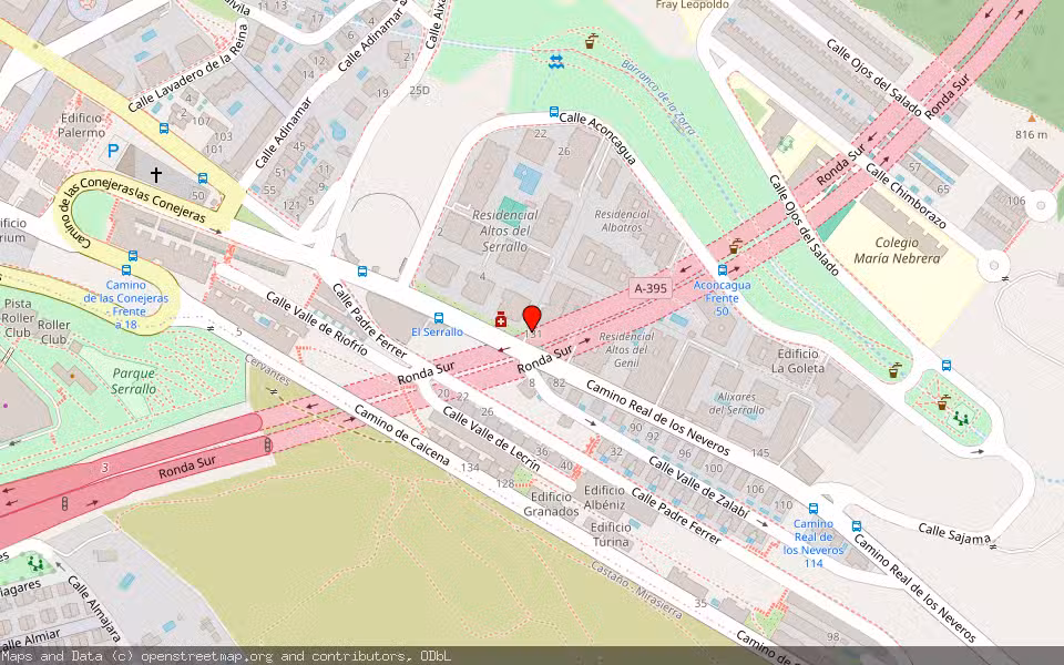 Mapa de Subasta Inmueble (Vivienda) en Granada