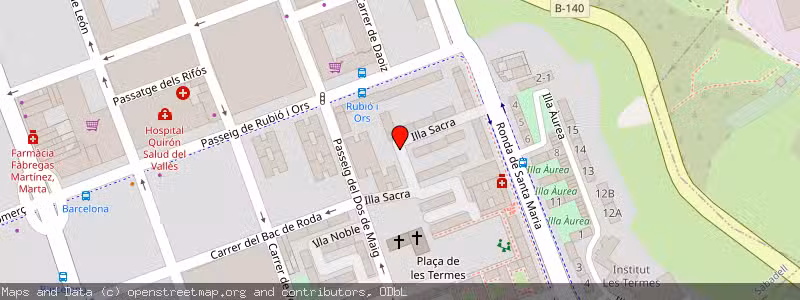 Mapa de Subasta de Inmueble (Vivienda) en Sabadell, Barcelona 