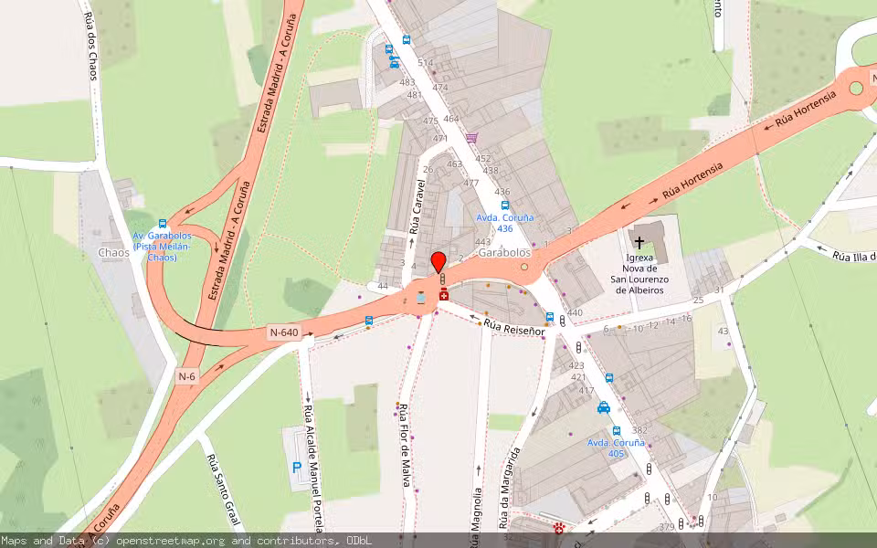 Mapa de Subasta Inmueble (Vivienda) en Lugo