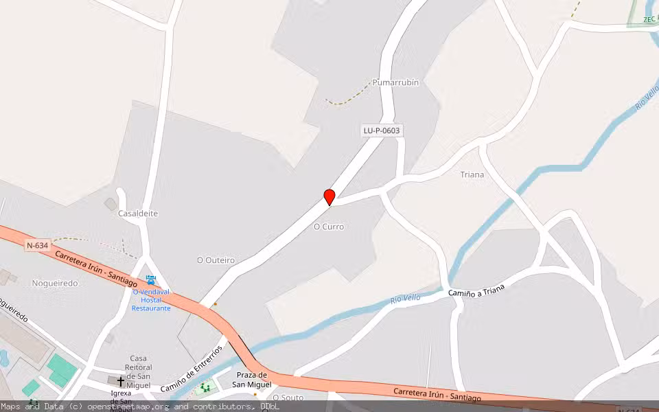 Mapa de Subasta Inmueble (Otros) en Barreiros, Lugo