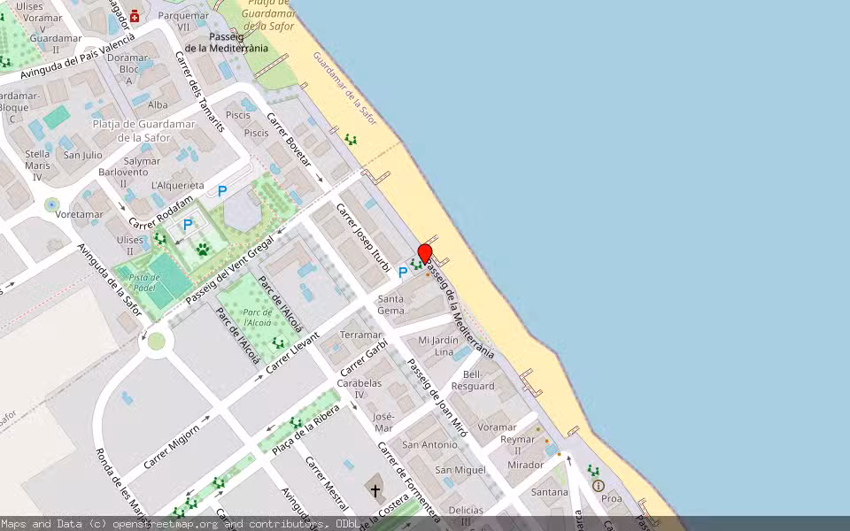 Mapa de Subasta Inmueble (Vivienda) en, Valencia/València