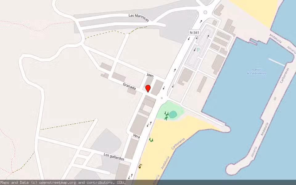 Mapa de Subasta Inmueble (Finca rústica) en Malaga, Málaga