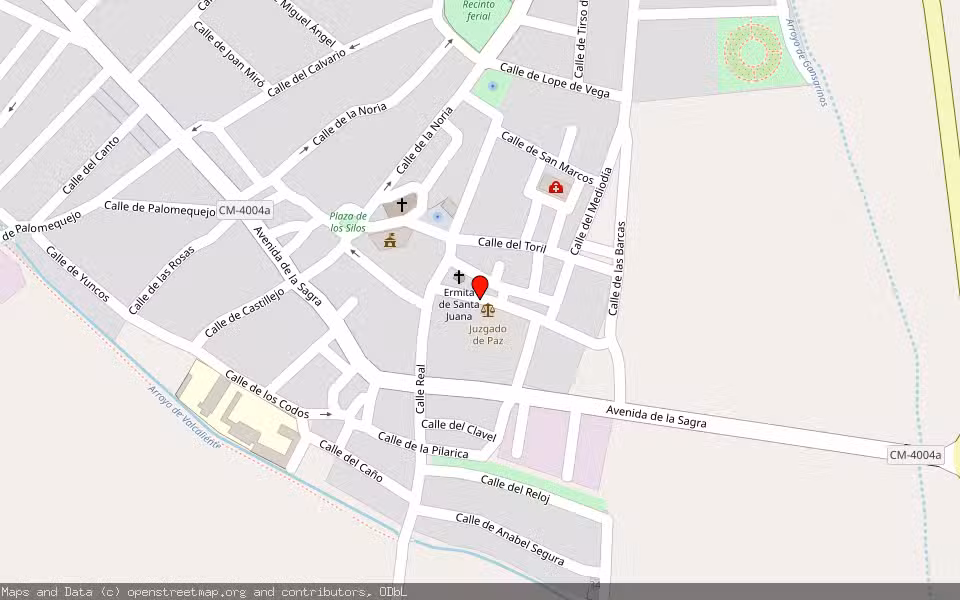 Mapa de Subasta Inmueble (Garaje) en Numancia De La Sagra, Toledo