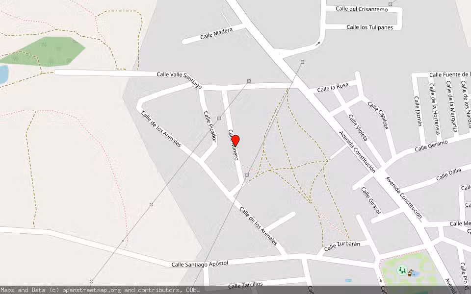 Mapa de Subasta Inmueble (Vivienda) en Trobajo Del Camino, León