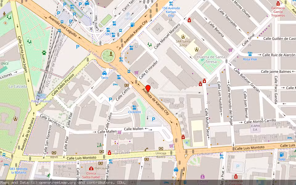 Mapa de Subasta Inmueble (Vivienda) en Sevilla