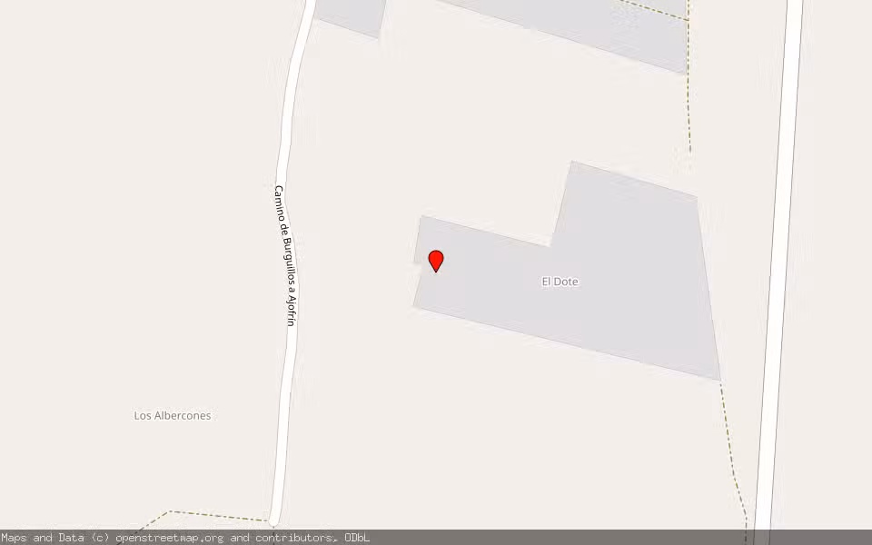 Mapa de Subasta Inmueble (Solar) en Burguillos, Toledo