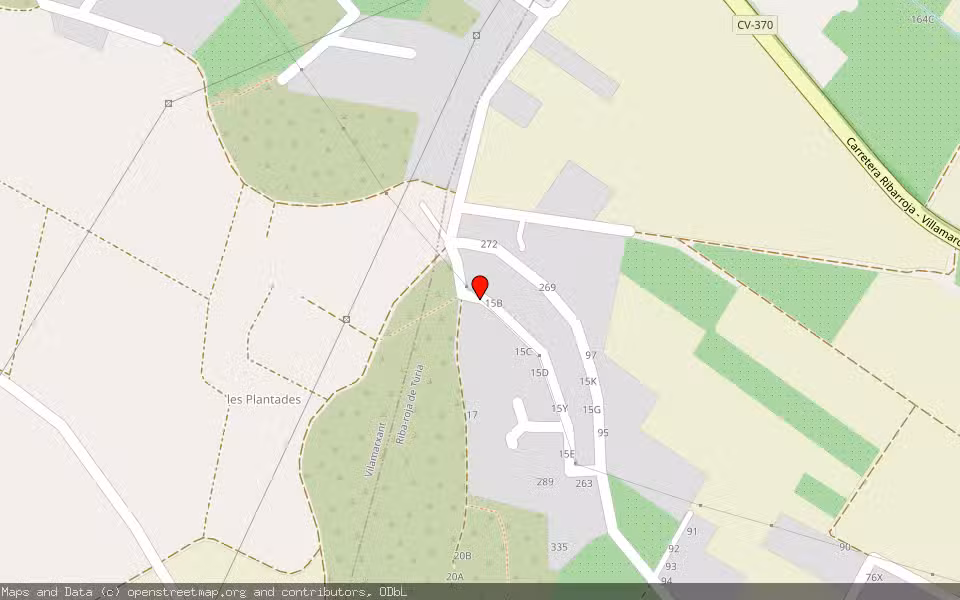 Mapa de Subasta Inmueble (Finca rústica) en Turis, Valencia/València