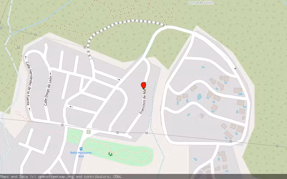Mapa de Subasta Inmueble (Vivienda) en Marbella, Málaga