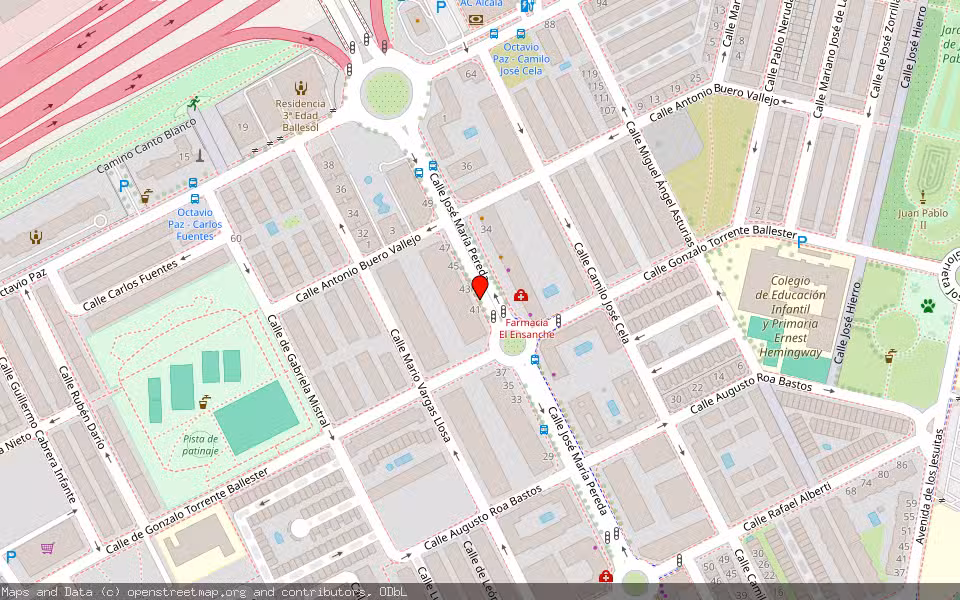 Mapa de Subasta Inmueble (Vivienda) en Alcala De Henares, Madrid