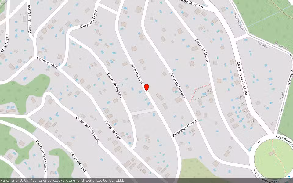 Mapa de Subasta Inmueble (Solar) en Cunit, Tarragona