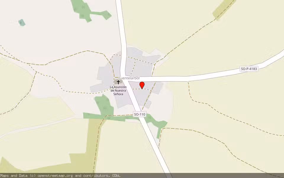 Mapa de Subasta Inmueble (Otros) en Quintana Redonda, Soria