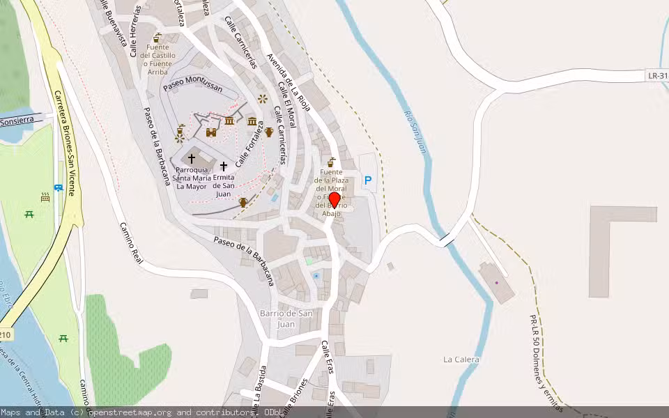 Mapa de Subasta Inmueble (Solar) en San Vicente De La Sonsierra, La Rioja