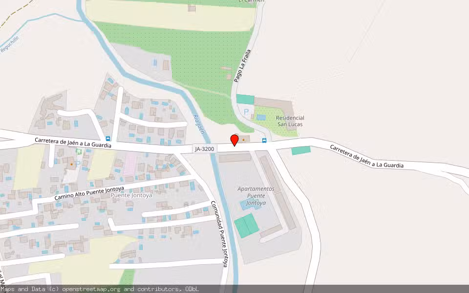 Mapa de Subasta Inmueble (Finca rústica) en Jaen, Jaén