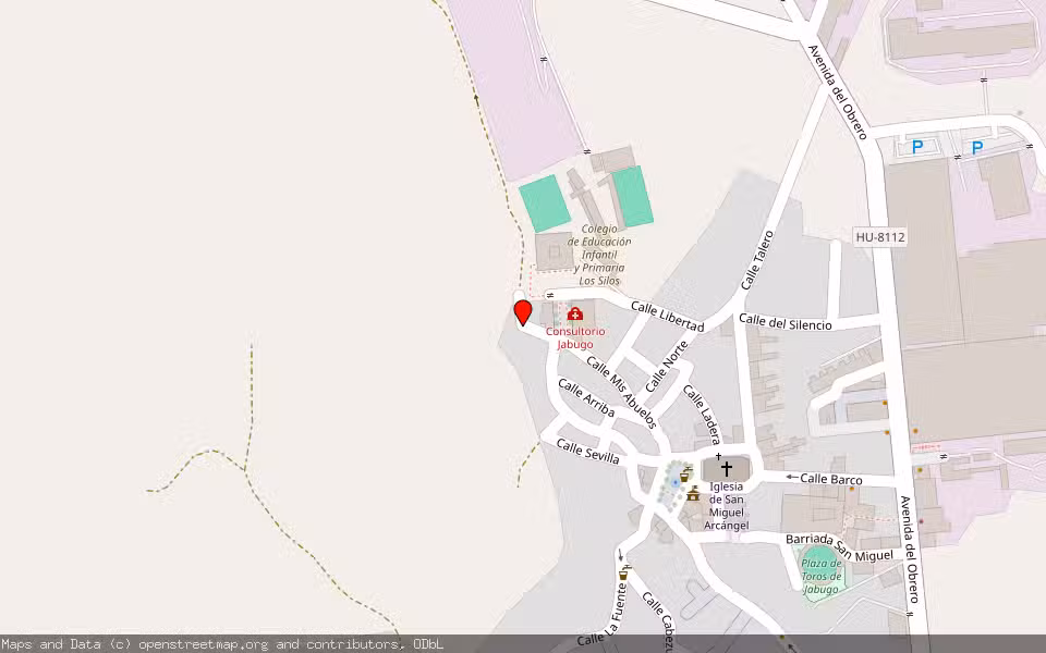 Mapa de Subasta Inmueble (Finca rústica) en Jabugo, Huelva